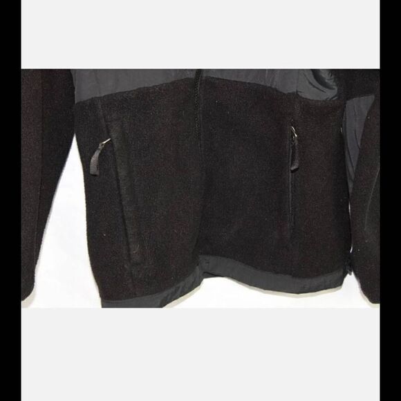THE NORTH FACE BLACK DENALI JACKET GIRLS SIZE MEDIUM - Picture 3 of 7